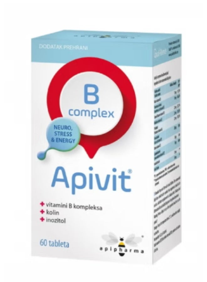 Apivit B Complex Tab 60'S